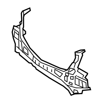 Mercedes-Benz 253-885-19-02 Bumper Cover Support