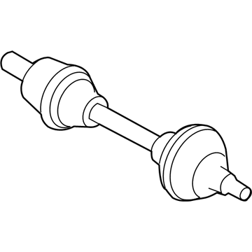 Mercedes-Benz GLK350 Axle Shaft - 204-330-16-00-80