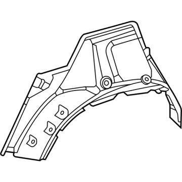 Mercedes-Benz 167-630-92-03 Outer Wheelhouse