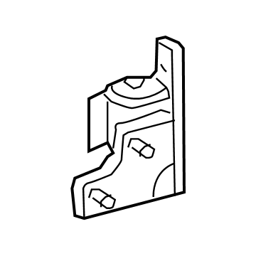 2023 Mercedes-Benz GLC300 Door Hinge - 254-730-17-02