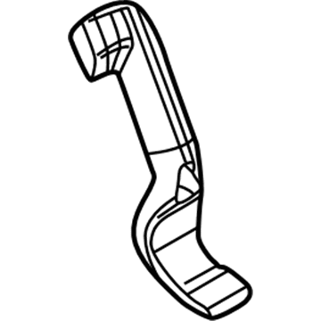 Mercedes-Benz 463-831-70-45 Outer Duct