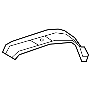 Mercedes-Benz G550 Fender Splash Shield - 463-636-18-00-64