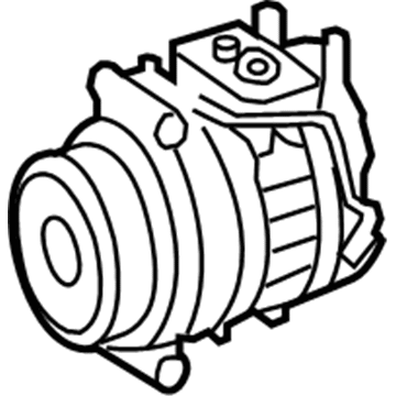 2006 Mercedes-Benz S65 AMG A/C Compressor - 002-230-81-11-80