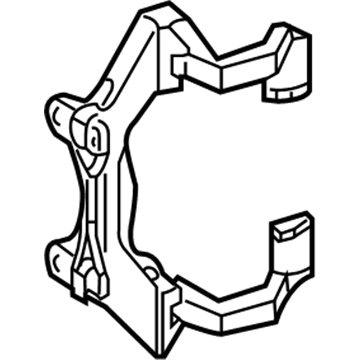 Mercedes-Benz 164-423-02-06 Caliper Support