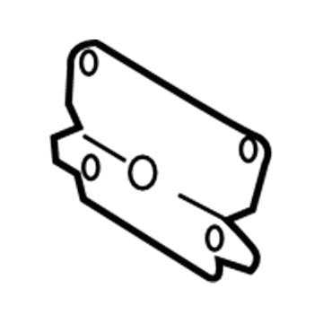 Mercedes-Benz 166-913-07-00 Pad Support Plate