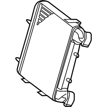 Mercedes-Benz 221-500-17-00 Auxiliary Radiator