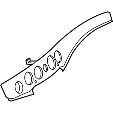 Mercedes-Benz 222-680-54-05 Trim Molding