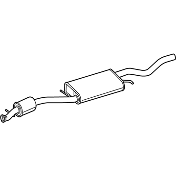 Mercedes-Benz 447-490-44-00 EXHAUST SYSTEM