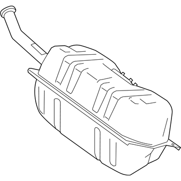 Mercedes-Benz SL65 AMG Fuel Tank - 231-470-09-01