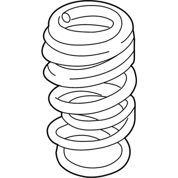 Mercedes-Benz 242-324-02-04 Coil Spring