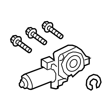 Mercedes-Benz 463-910-71-07 Adjust Motor