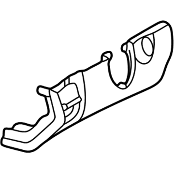 Mercedes-Benz 208-680-13-87-7D44 Lower Trim Panel