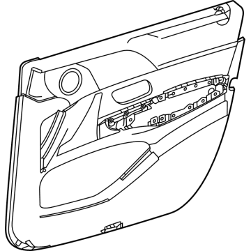 Mercedes-Benz 167-720-06-07-8U00 TRIM, DOOR