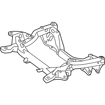 Mercedes-Benz 218-628-01-00 Engine Cradle