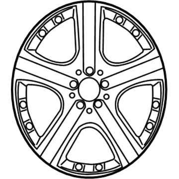 Mercedes-Benz 6-6-47-4207 Wheel, Alloy