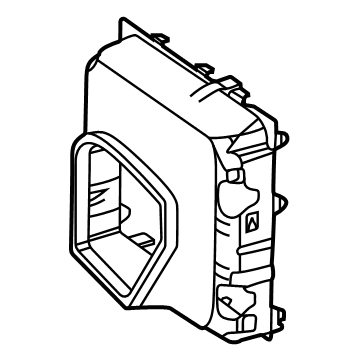 Mercedes-Benz 167-505-35-00 Front Duct