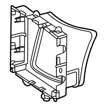 Mercedes-Benz 167-505-36-00 Front Duct