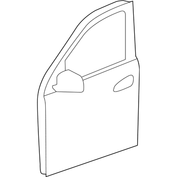 Mercedes-Benz 292-720-01-05 Door Shell