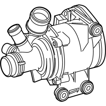 Mercedes-Benz 256-200-06-00 Water Pump