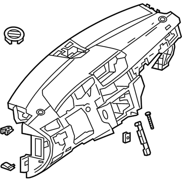 Mercedes-Benz 212-680-29-87-9G23 Instrument Panel