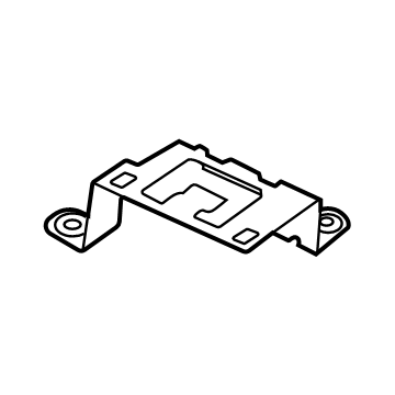 Mercedes-Benz 232-545-41-01 Control Module Bracket