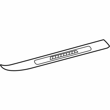 Mercedes-Benz 190-684-01-00 Sill Plate