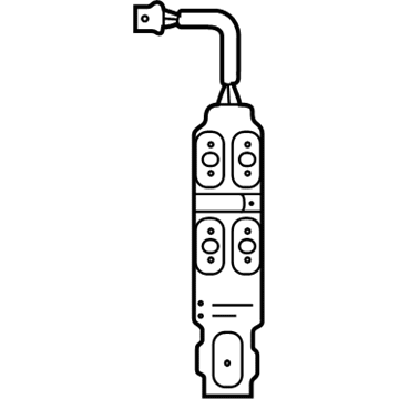 2003 Mercedes-Benz CL55 AMG Window Switch - 215-821-17-51-7C45