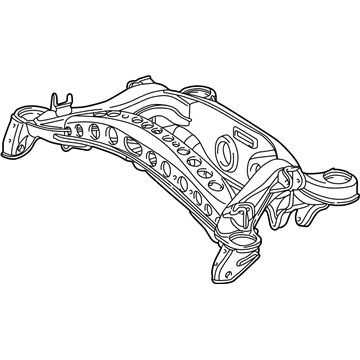 Mercedes-Benz E55 AMG Axle Beam Mount - 210-350-37-08