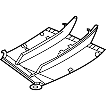 Mercedes-Benz 190-885-62-00 Inner Cover