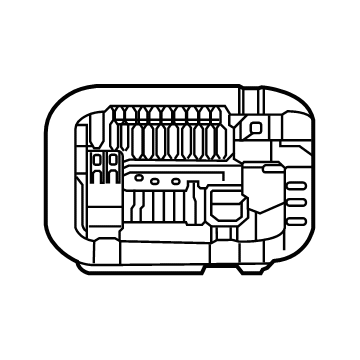 Mercedes-Benz 223-906-06-02-64 FUSE AND RELAY BOX