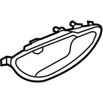 Mercedes-Benz Interior Door Handle - 205-760-30-00-8R73