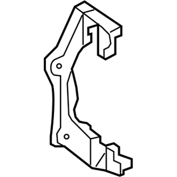 Mercedes-Benz GLK350 Brake Caliper Bracket - 204-421-04-94