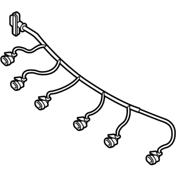 Mercedes-Benz 204-540-06-08 Wire Harness