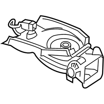 Mercedes-Benz 205-906-00-12 Blower Motor