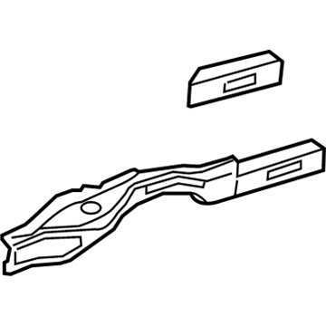 Mercedes-Benz 211-610-38-10 Rail Assembly