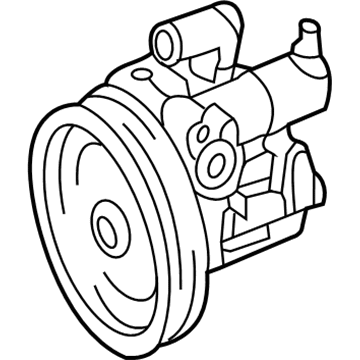 2018 Mercedes-Benz SLC300 Power Steering Pump - 172-460-15-00-80