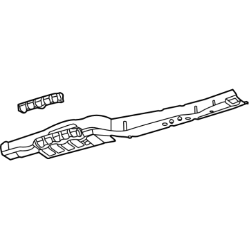 Mercedes-Benz 223-610-47-04 Rail Reinforcement