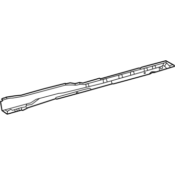 Mercedes-Benz 223-610-31-01 Lower Rail