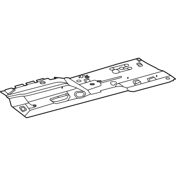 Mercedes-Benz 223-610-98-03 Floor Pan