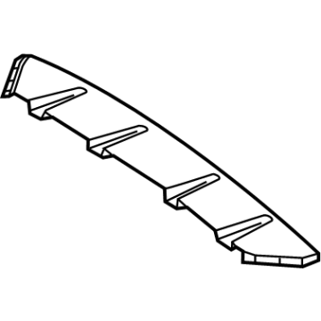 Mercedes-Benz 253-885-58-06 Air Guide