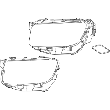 Mercedes-Benz 247-906-02-02 Composite Headlamp