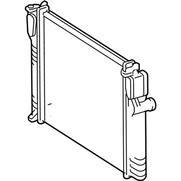 2004 Mercedes-Benz E500 Radiator - 211-500-31-02