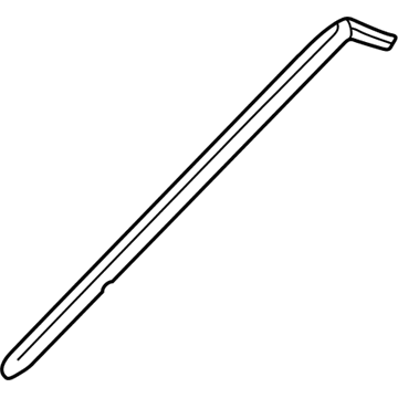 Mercedes-Benz 215-698-02-98-64 Pillar Molding Seal