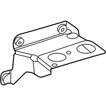 Mercedes-Benz 204-431-05-40 Control Module Brace