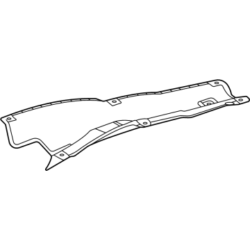 Mercedes-Benz 190-616-48-00 Front Shield