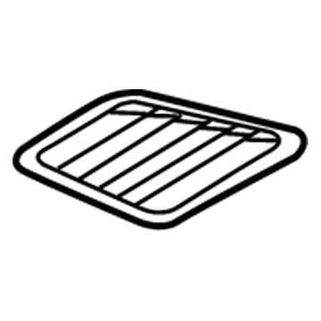 Mercedes-Benz 220-831-02-36-8G69 Vent Grille