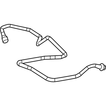 Mercedes-Benz 164-430-00-00 Vacuum Hose