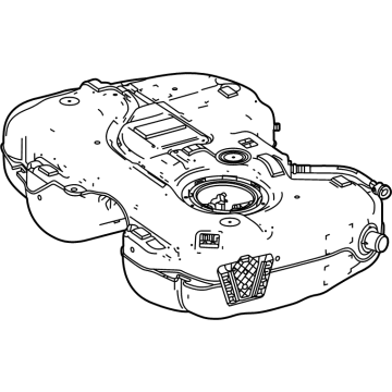 2022 Mercedes-Benz GLB35 AMG Fuel Tank - 247-470-56-03