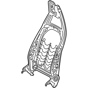 Mercedes-Benz 000-910-36-13 Seat Back Frame