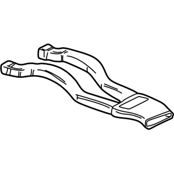 Mercedes-Benz 210-831-46-46 Lower Duct